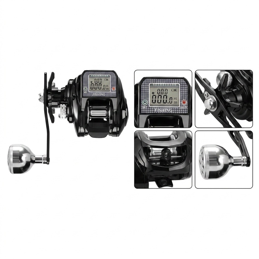 Baitcasting Reel - De S200 digitale baitcasting-molen zorgt voor