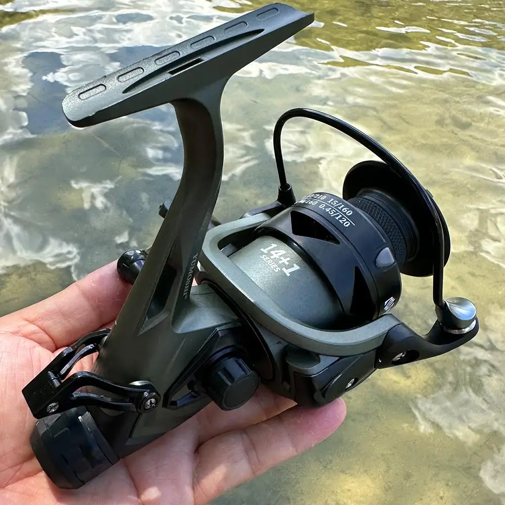 Dual Brake Spinning Reel Licht - Trolling Reel recensie en prijs