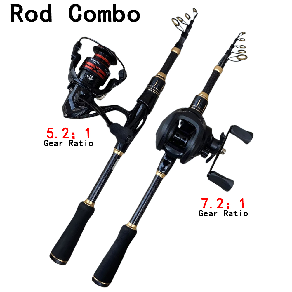 Telescopische Baitcasting Heng - Spincast Reel recensie en prijs