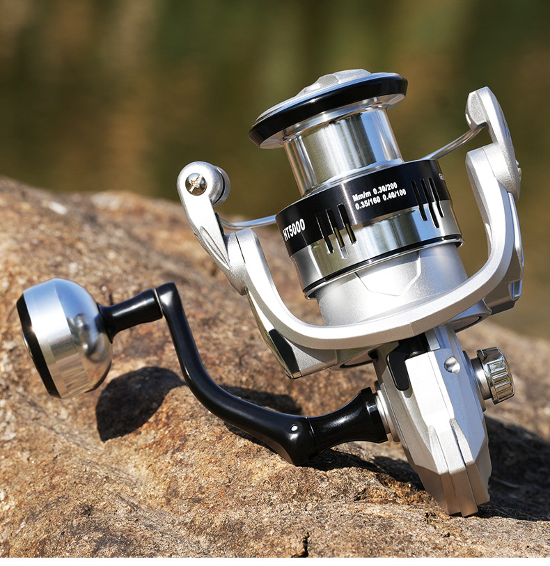 Zilveren vismolen Spinning Ult - Trolling Reel recensie en prijs